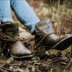 Freebird Casey Boot Olive Size